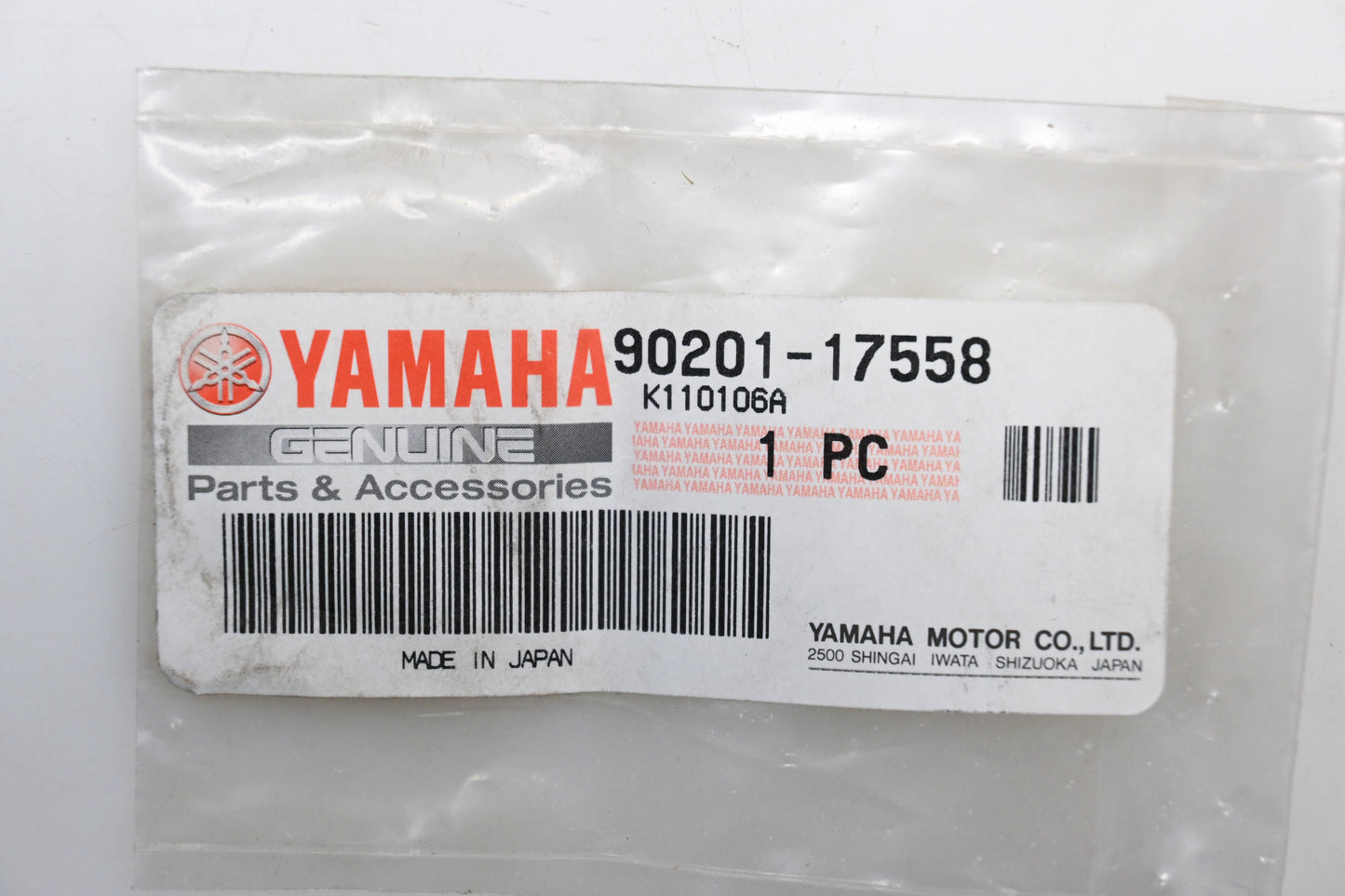 New OEM Yamaha 90201-17558-00 Plate Washer NOS