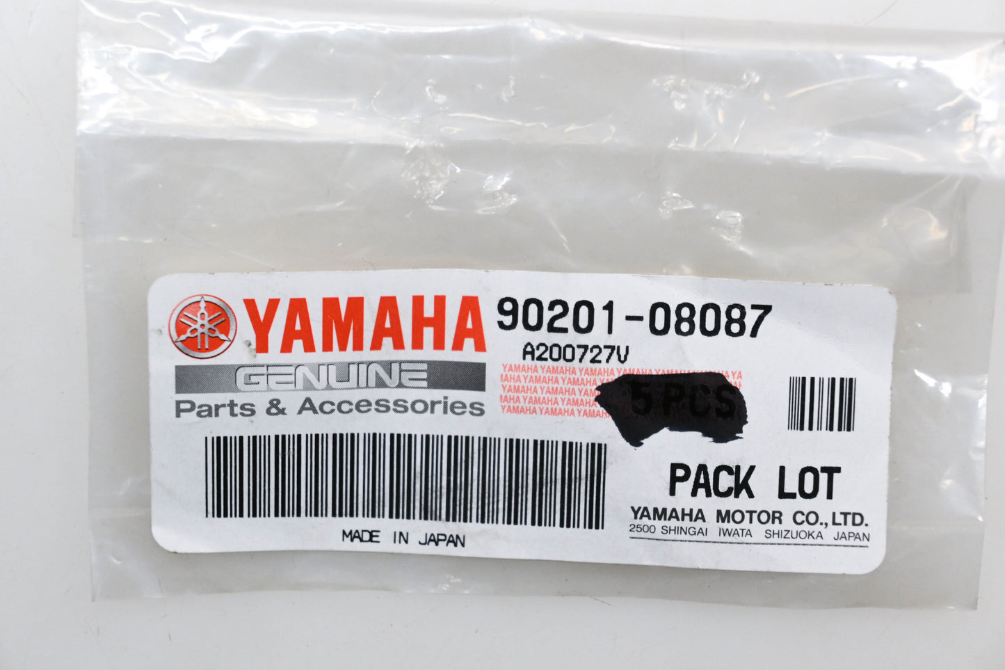 New OEM Yamaha 90201-08087-00 Plate Washers Qty 2 NOS
