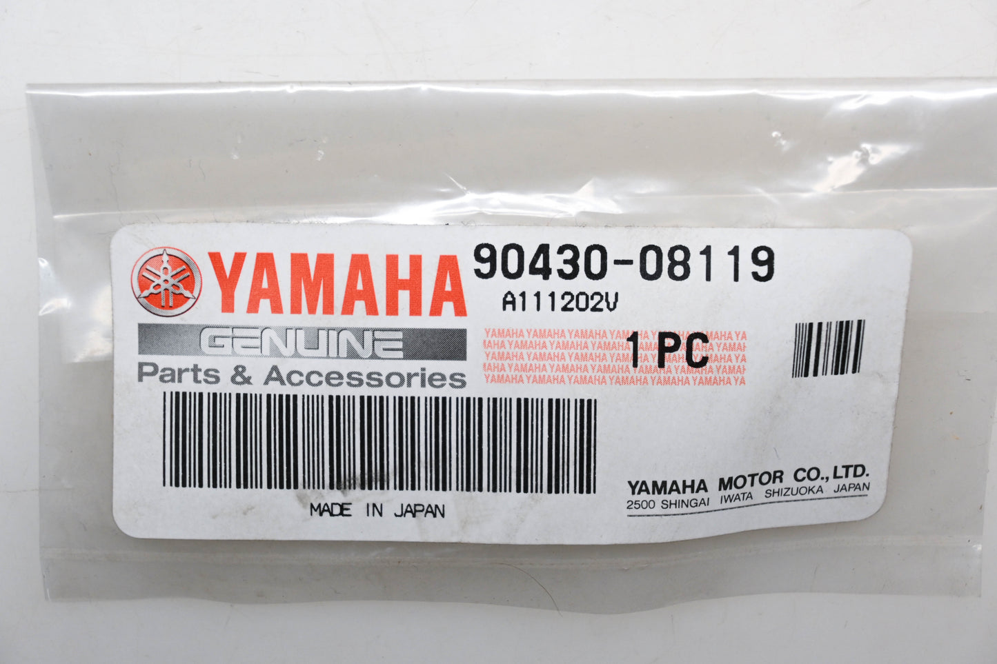 New OEM Yamaha 90430-08119-00 Gasket NOS