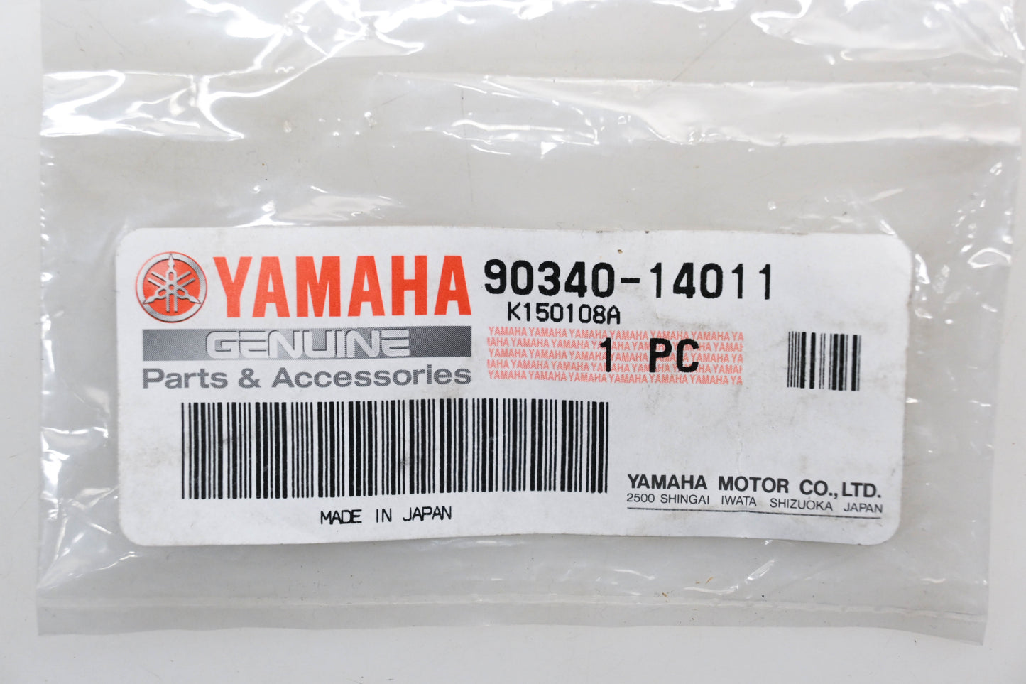 New OEM Yamaha 90340-14011-00 Crankcase Plug NOS