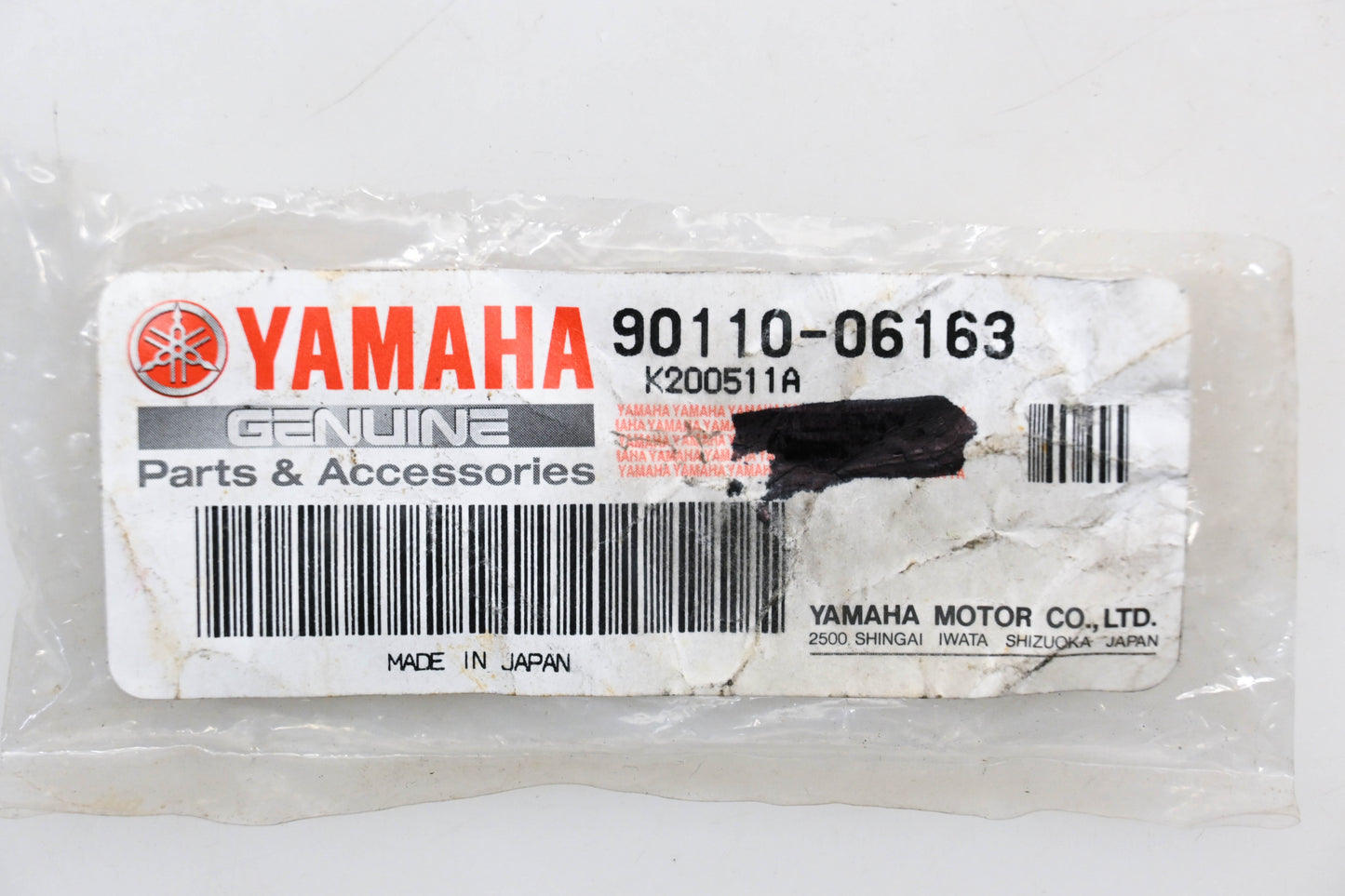New OEM Yamaha 90110-06163-00 Hex Socket Head Bolt NOS