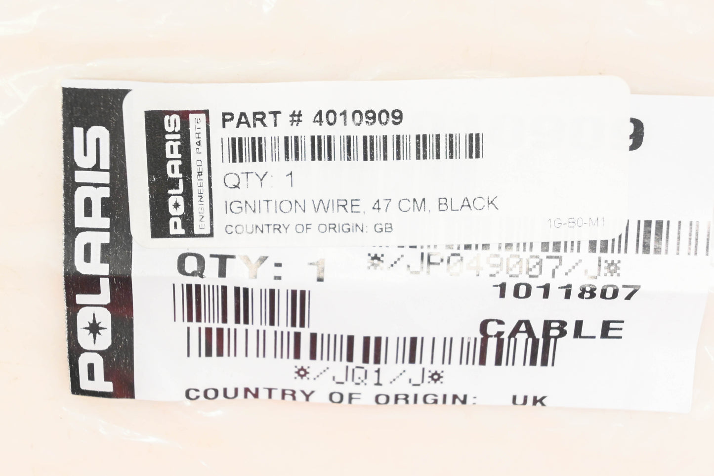 New OEM Polaris 4010909 Ignition Sparkplug Coil NOS