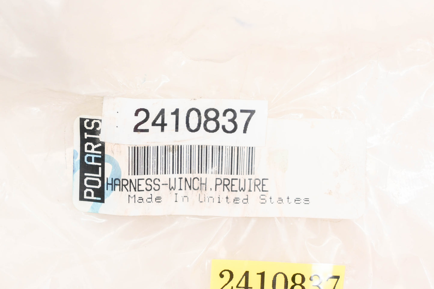 New OEM Polaris 2410837 Winch Pre-Wire Harness NOS