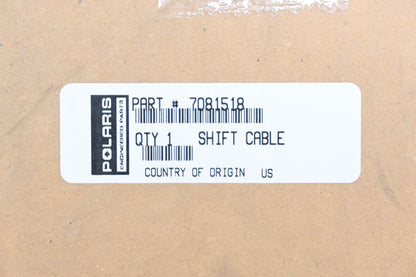 New OEM Polaris 7081518 Gear Selector Shift Cable NOS