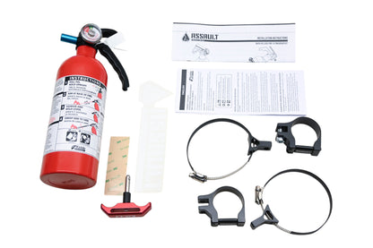 Assault 101005FE01212 Quick Release UTV Fire Extinguisher 1.75 Clamp Kit NOS