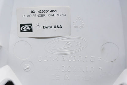 Beta 031-430301-051, 031.43.030.10 White Rear Fender NOS