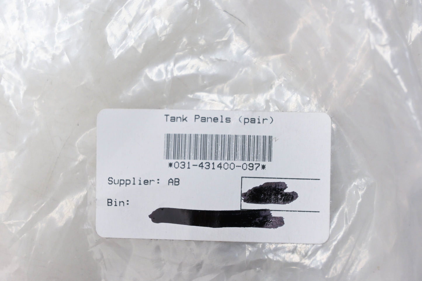 Beta 031-431400-097, 031.43.140.00.97 Red Tank Panel Kit NOS