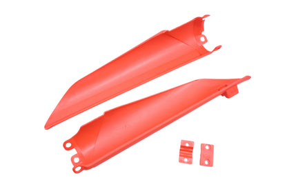 Polisport 8398700001 Red Front Fork Guard Kit NOS