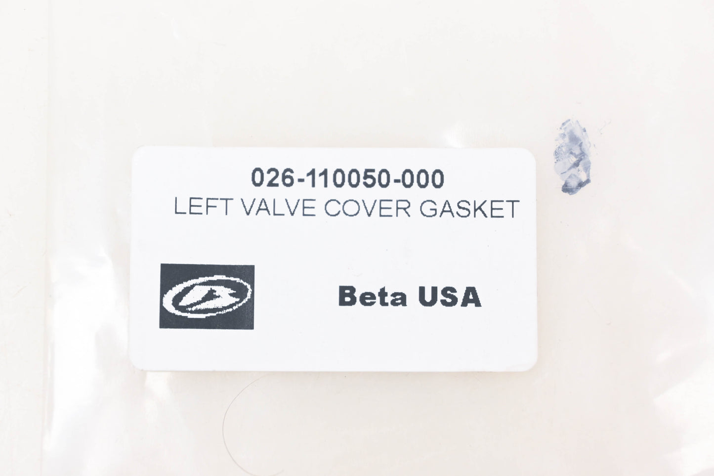 Beta 026-110050-000 Left Valve Cover Gasket NOS