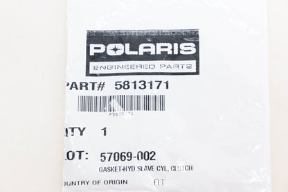 New OEM Polaris 5813171 Clutch Hydraulic Slave Cylinder Gasket NOS