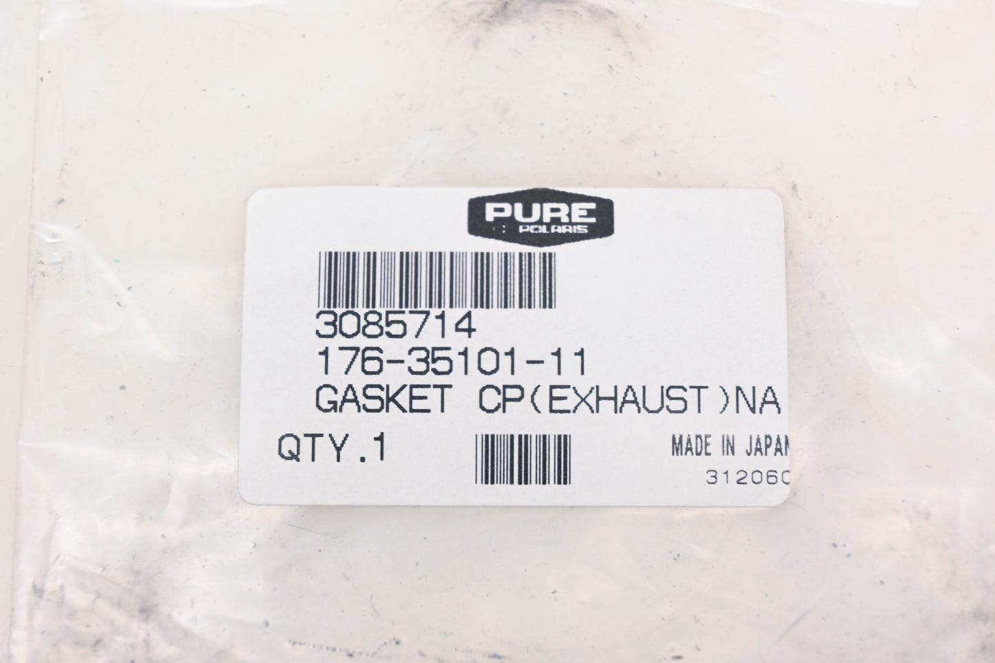 New OEM Polaris 3085714 Exhaust Gasket NOS