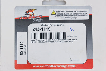 All Balls 243-1119, 50-1119 Upper A-Arm Bearing Seal Kit NOS
