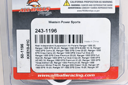 All Balls 243-1196, 50-1196 Rear Independent Suspension Kit NOS