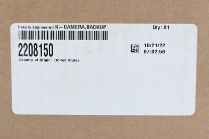 New OEM Polaris 2208150 Back-Up Camera Kit NOS