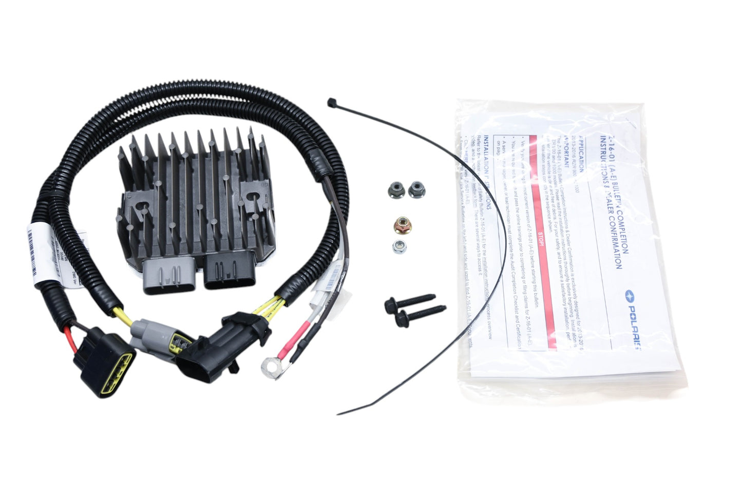New OEM Polaris 2206367 2013-16 RZR 900/1000 Voltage Regulator Adapter Kit NOS