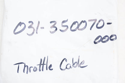 Beta 031-350070-00, 031.35.007.00.00, 031.35.007.82.00 Throttle Cable NOS