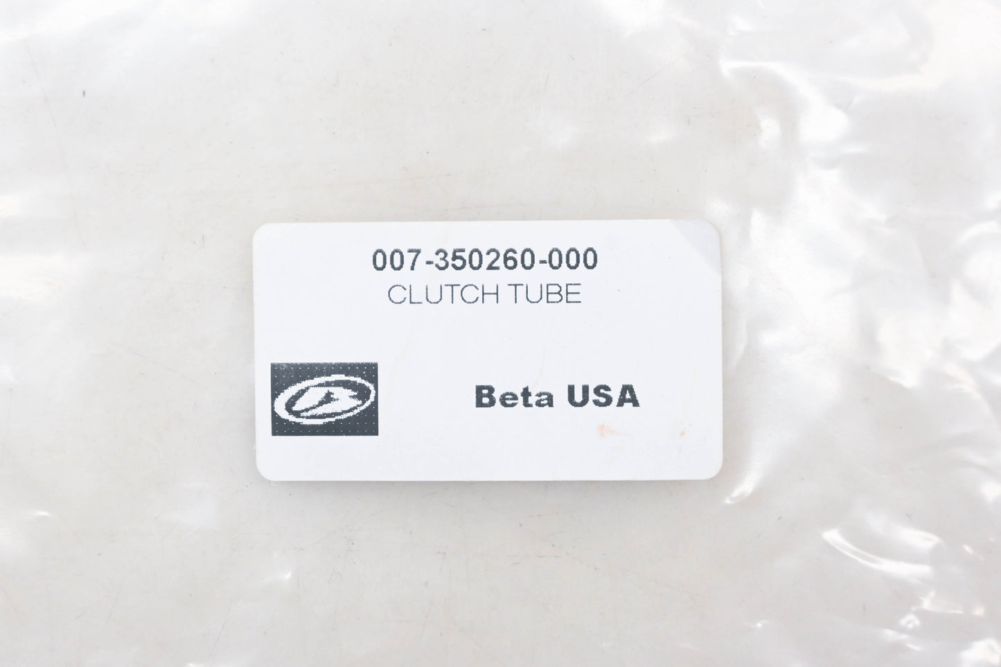 Beta 007-350260-000, 007.35.026.00.00 Clutch Tube NOS