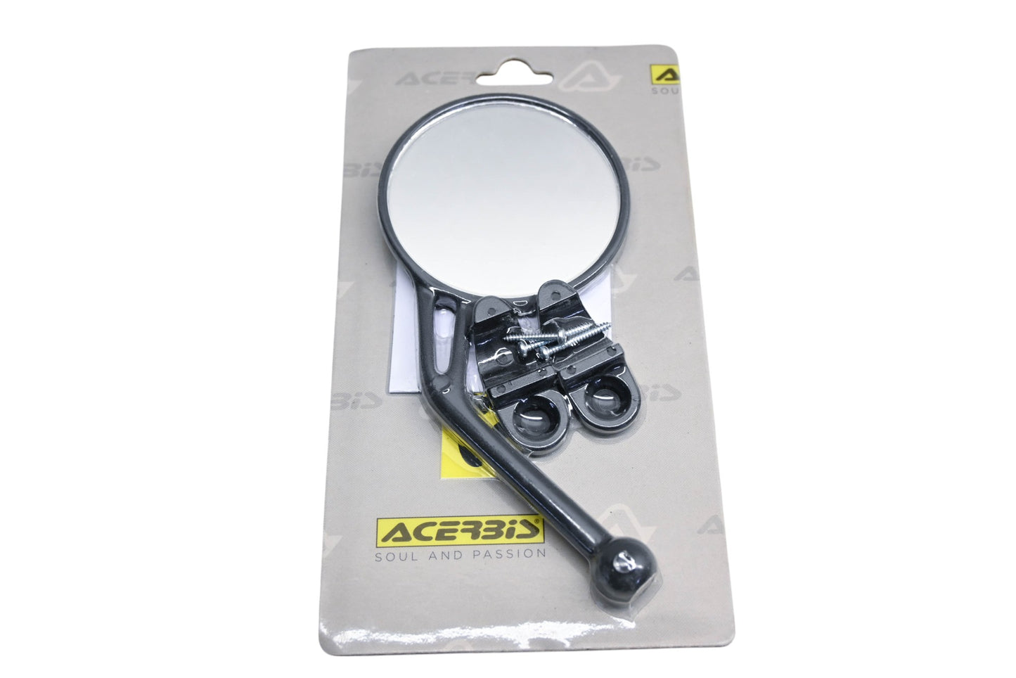 Acerbis 0000587.090, 2043580001, 1605-8705 Black Righthand Side Mirror Kit NOS