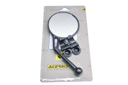 Acerbis 0000587.090, 2043580001, 1605-8705 Black Righthand Side Mirror Kit NOS