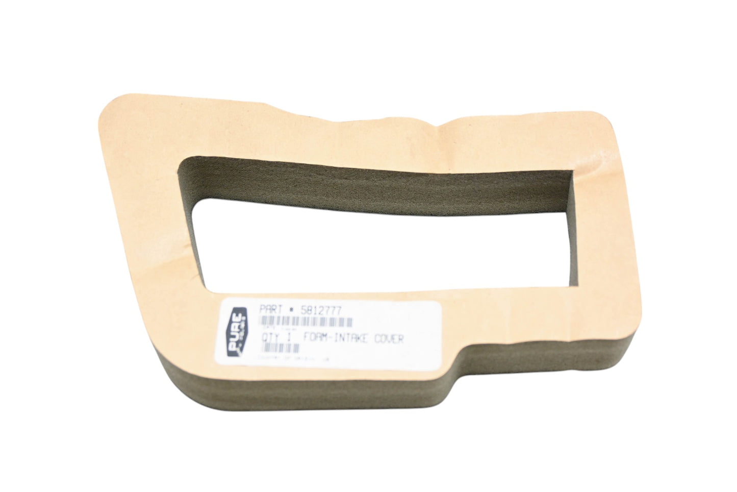 New OEM Polaris 5812777 Hood Intake Cover Foam Pad NOS