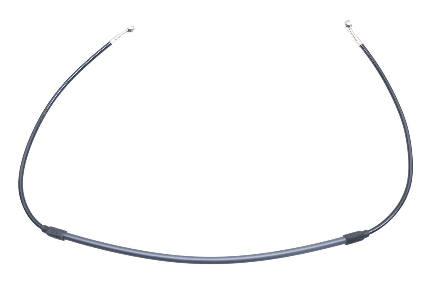 Ride Engineering BL-01212-BK Black Braided Steel Front Brake Line NOS