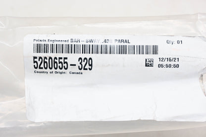 New OEM Polaris 5260655-329 Black Sway Bar NOS