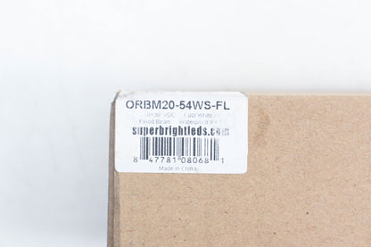 Super Brite ORBM20-54WS-FL Off-Road 20" Slim 60 Flood Beam LED Bar Kit NOS