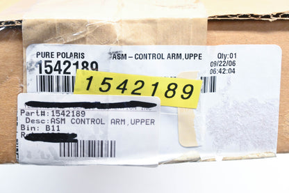 New OEM Polaris 1542189, 5631782 Left Rear Upper Control Arm NOS