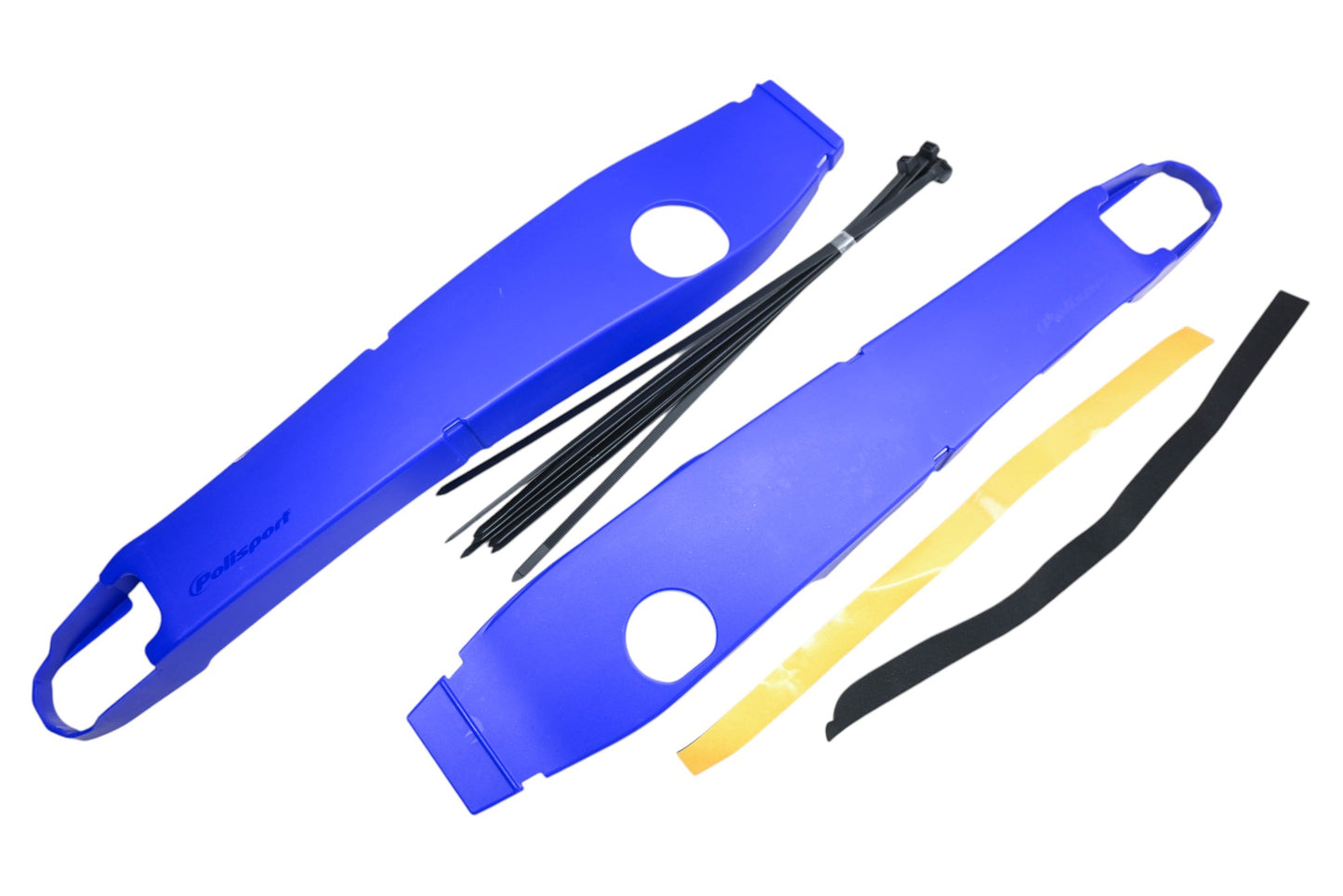 Polisport 8456800002, 64-56702 Blue Swingarm Protector Kit NOS