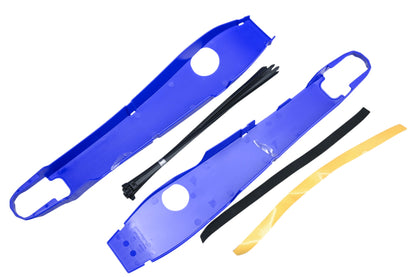 Polisport 8456800002, 64-56702 Blue Swingarm Protector Kit NOS