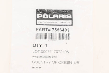 New OEM Polaris 7556491 Domed ZOD Washer NOS