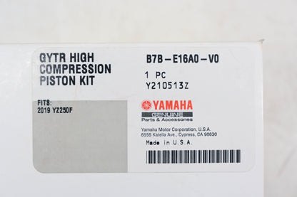 New OEM Yamaha B7B-E16A0-V0-00 GYTR High Compression Piston Kit NOS
