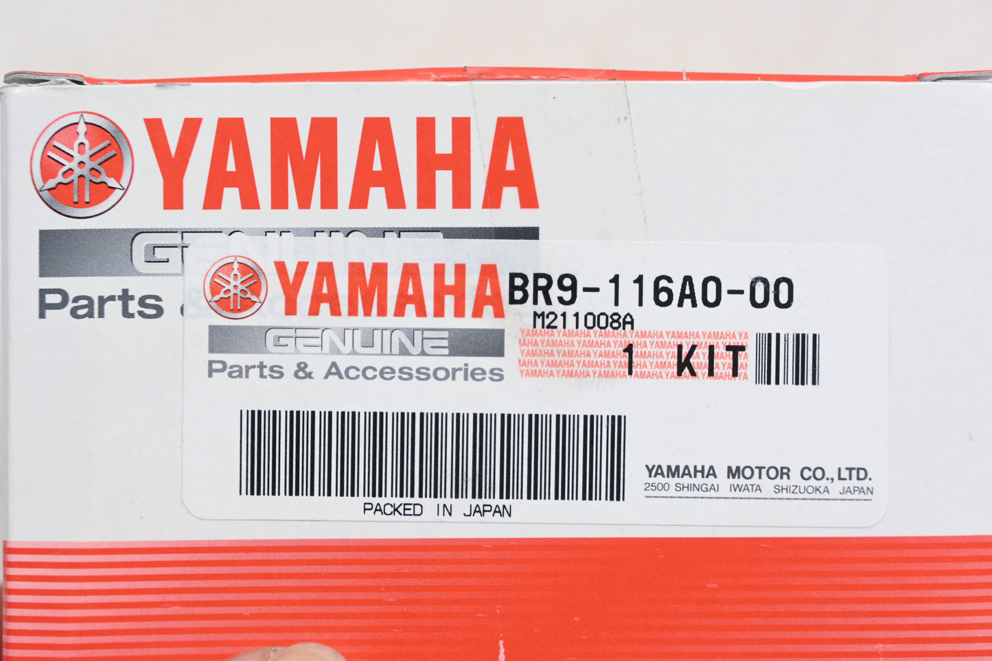 New OEM Yamaha BR9-116A0-00-00 Piston Rebuild Kit NOS