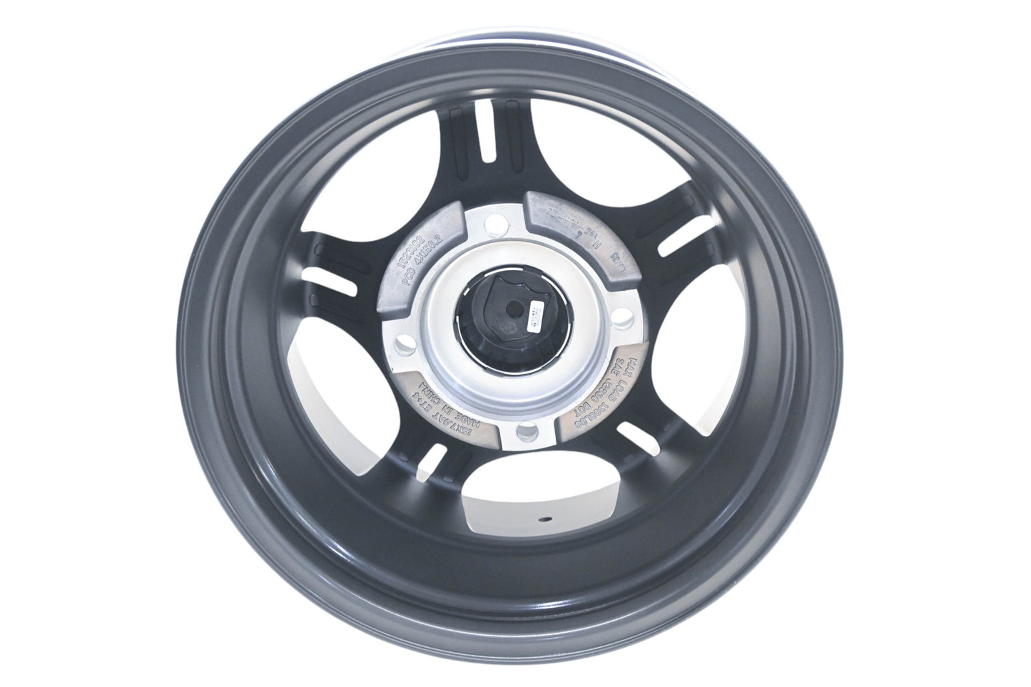 New OEM Polaris 1523102-458 Satin Matte Black 15x7 Flare Wheel Rim NOS