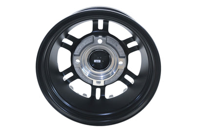 New OEM Polaris 1523916-266 Black Machined/ Ball Milled 14x6 Wheel Rim NOS