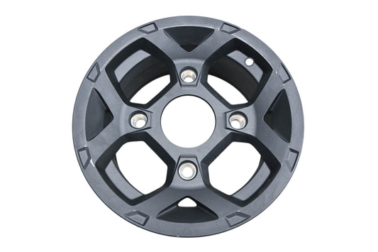 New OEM Polaris 1522230-655 Flash Black 12x6 Wheel Rim NOS