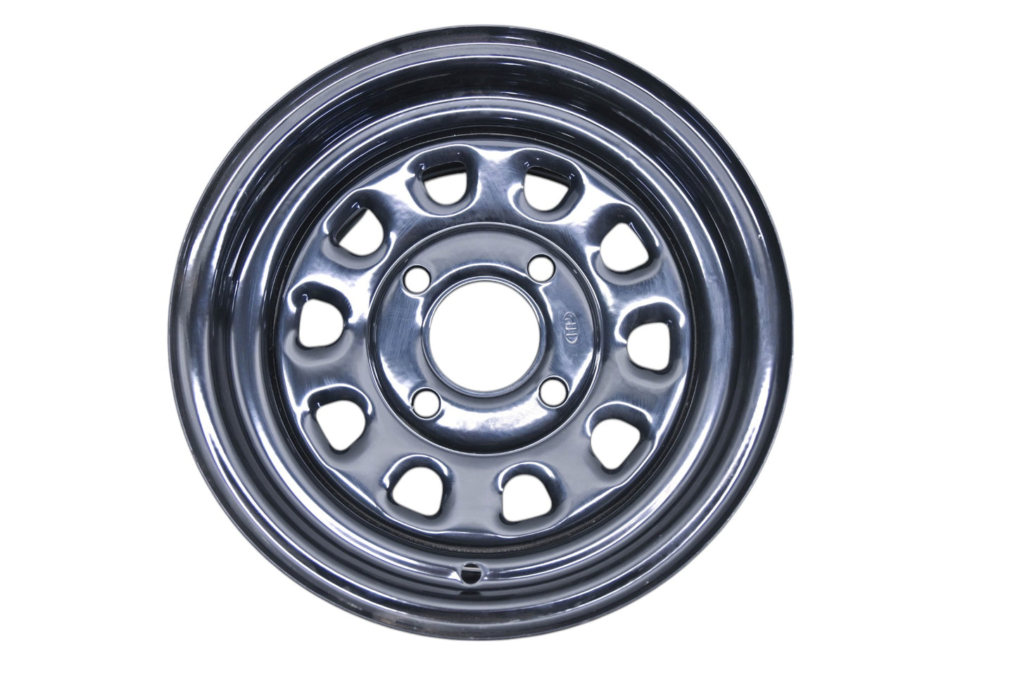 ITP 1225553014U Black Steel 12x7 5.0 + 2.0 Wheel Rim NOS