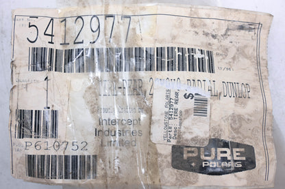 New OEM Polaris 5412977 Dunlop KT335 AT20x10R9 Tire NOS