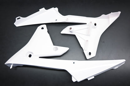 Acerbis 0017556.030, 2374150002, 23741-50002 White Radiator Scoop Kit NOS