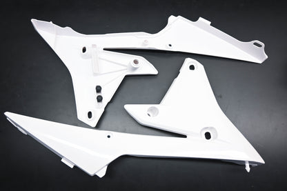 Acerbis 0017556.030, 2374150002, 23741-50002 White Radiator Scoop Kit NOS