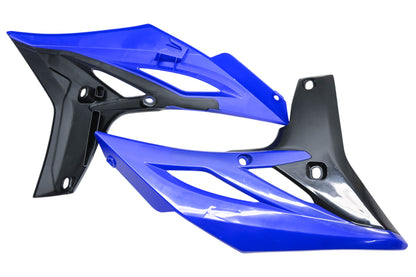 Acerbis 0013760.251, 2171761034, 21717-61034 Blue/Black Radiator Scoop Kit NOS