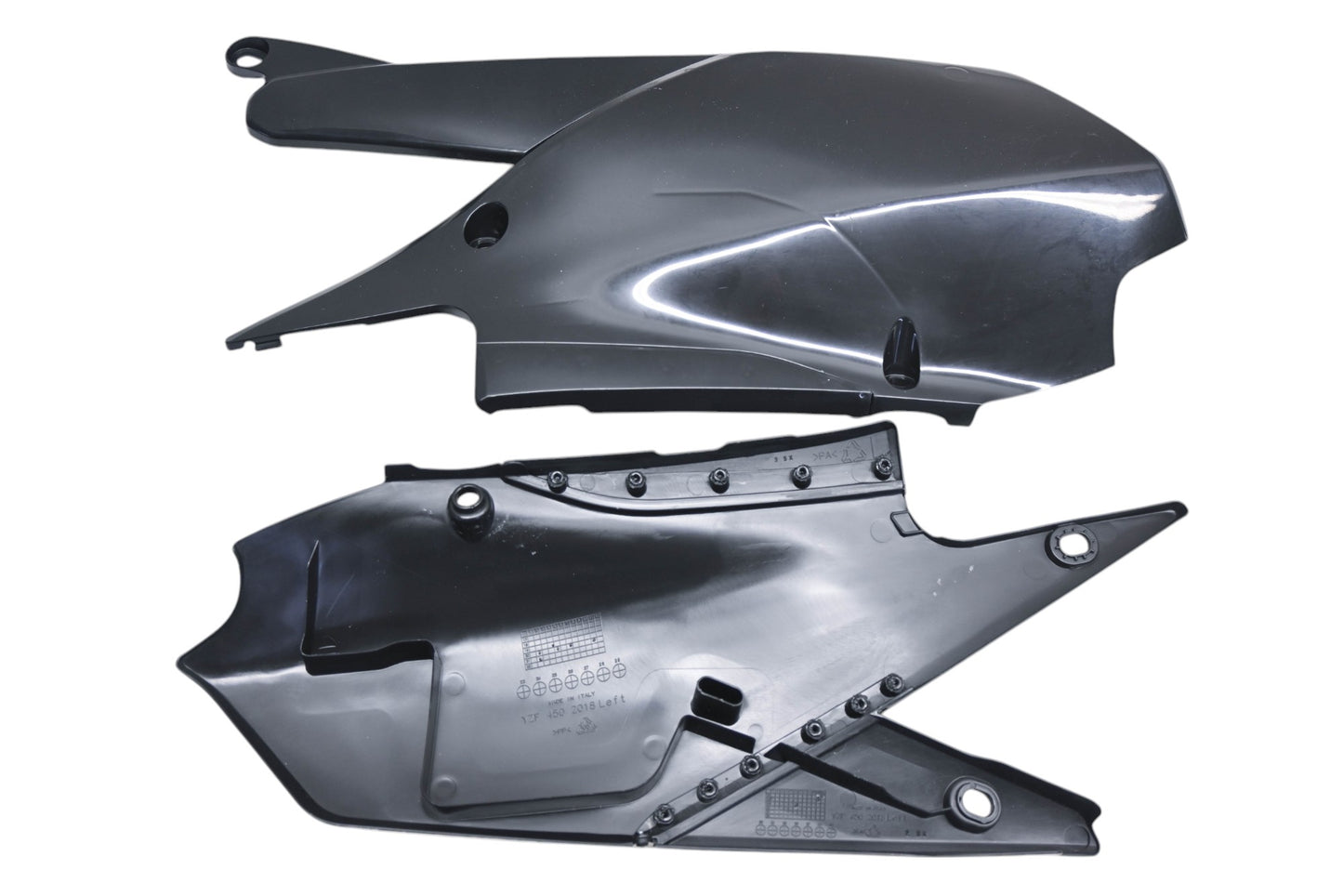 Acerbis 0022957.090, 2685880001, 26858-80001 Black Side Panel Kit NOS