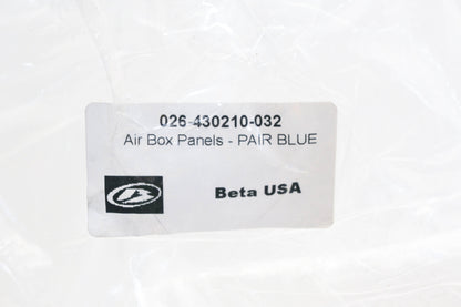Beta 026-43210-032, 031.43.032.10, 031.43.031.10 Blue Air Box Panel Kit NOS