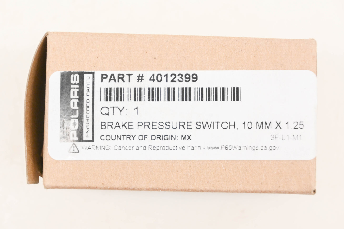 New OEM Polaris 4012399 Brake Pressure Switch NOS