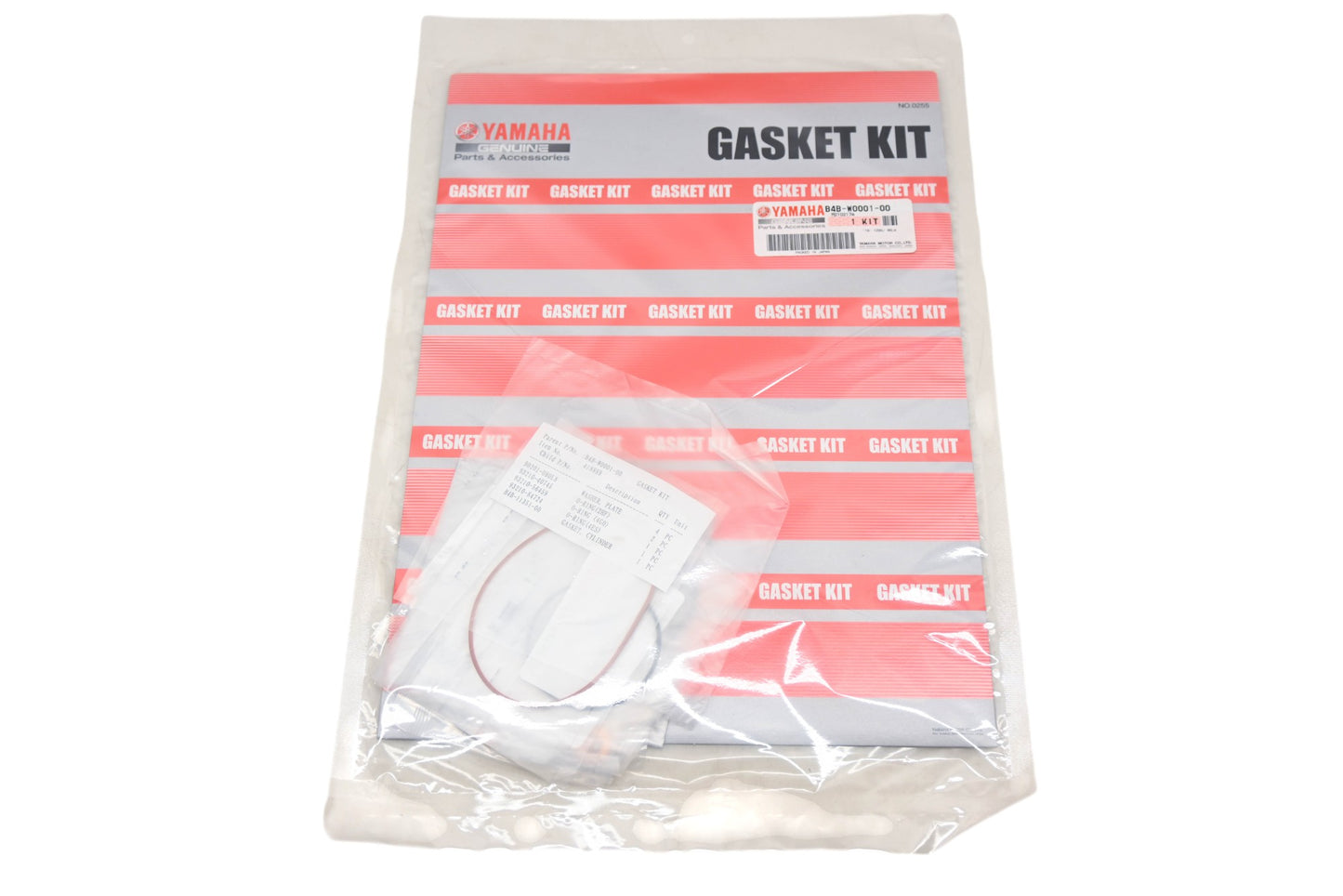 New OEM Yamaha B4B-W0001-00-00 Top End Gasket Kit NOS
