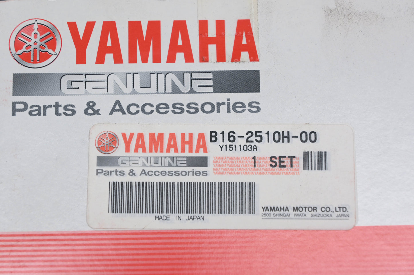 New OEM Yamaha B16-2510H-00-00 CV Boot Kit NOS
