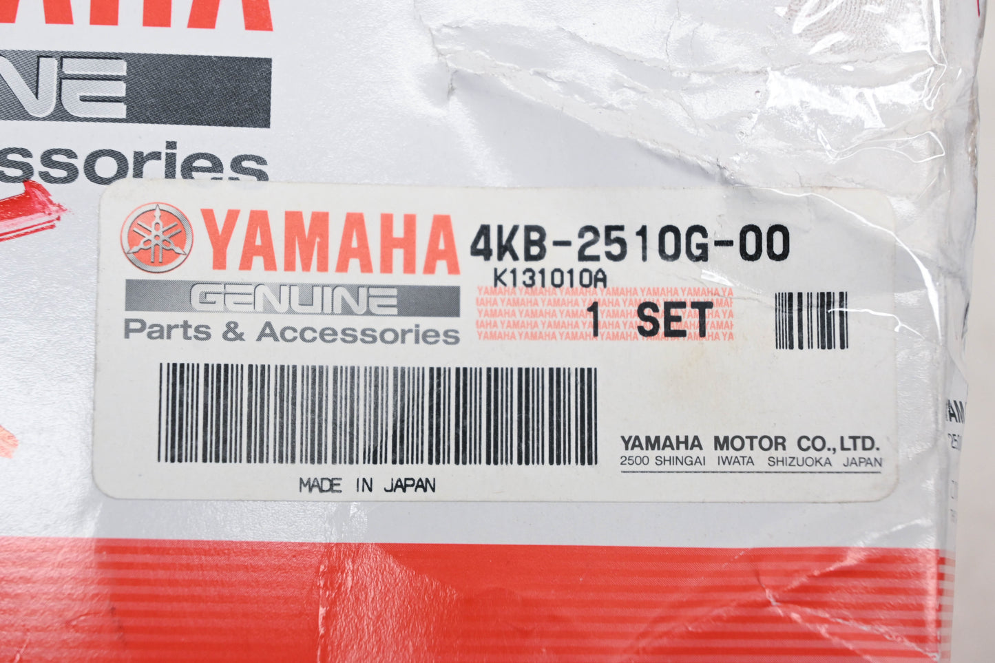 New OEM Yamaha 4KB-2510G-00-00 CV Boot Kit NOS