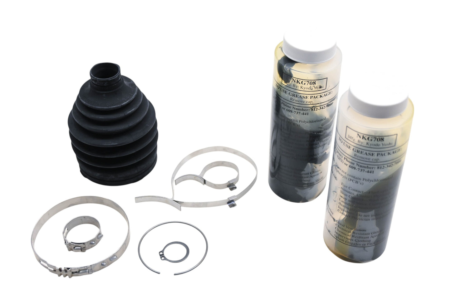 New OEM Yamaha 5B4-F510G-00-00 Ball Joint Boot Kit NOS