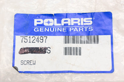 New OEM Polaris 7512497 Hex Head Screws Qty 4 NOS