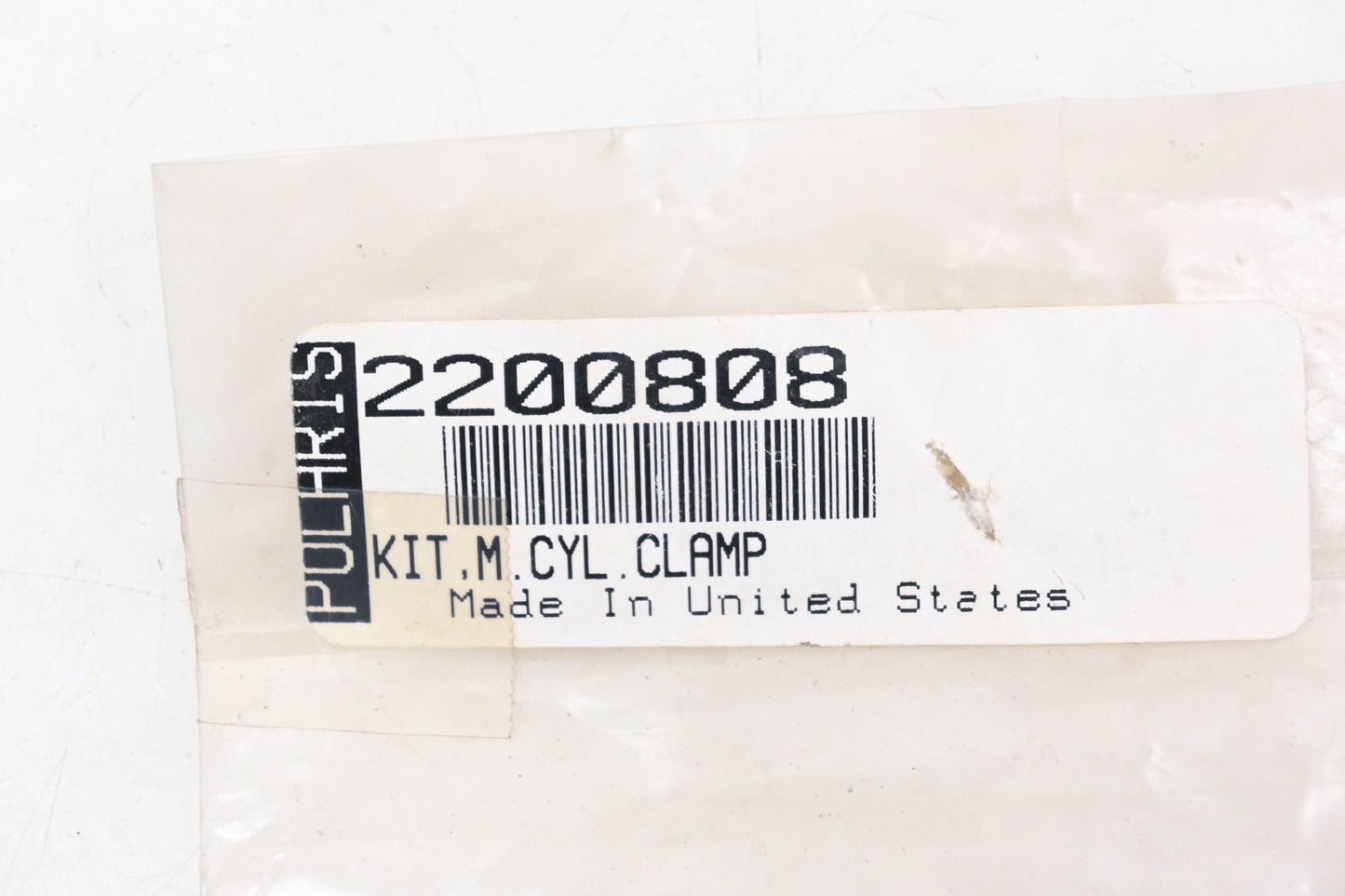 New OEM Polaris 2200808 Master Cylinder 3/4" Handlebar Mount Kit NOS